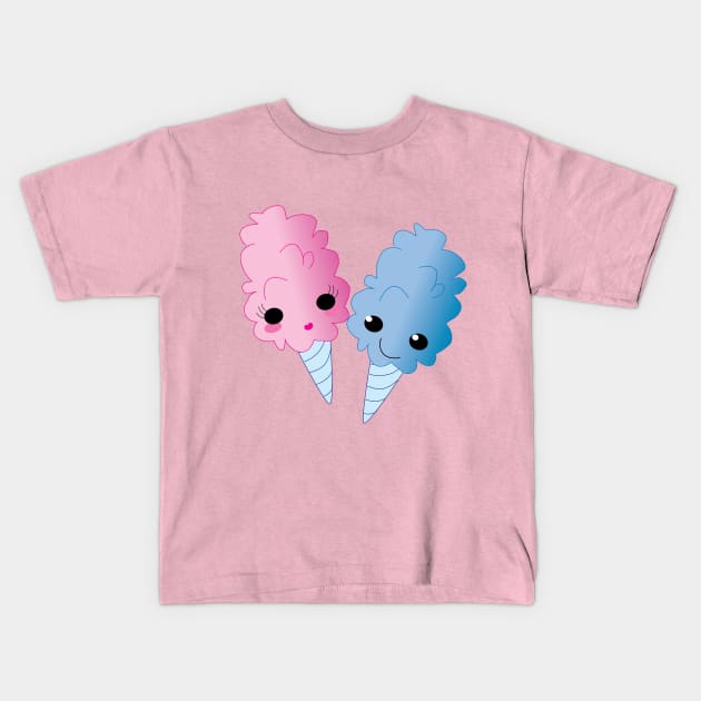 Cotton Candy Cuties Kids T-Shirt by Funpossible15